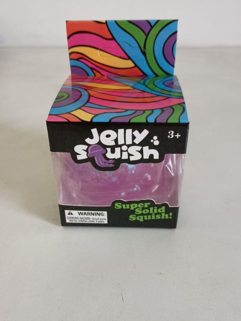 new in box Jelly Squish super solid squish toy stress relief squeeze toy